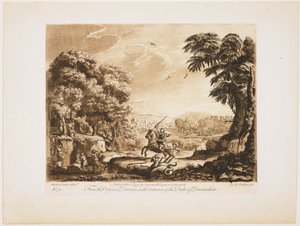 Plate No. 73 from Liber Veritatis by Richard Earlom